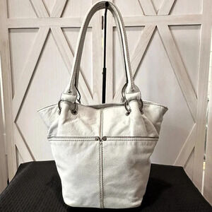 Tignanello Pebbled Leather Tote